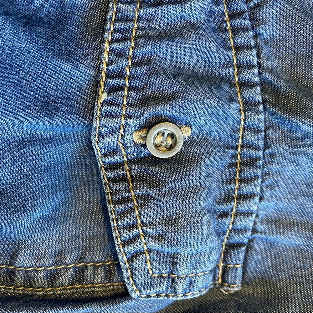 Iris Classic Blue Button Shirt - image 6